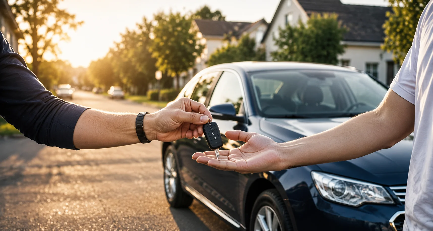 Autoankauf Ansbach – Fahrzeugübergabe